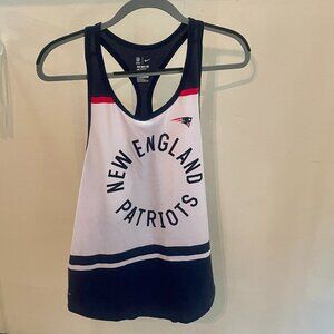 New England Patriots T-Back Tank Top